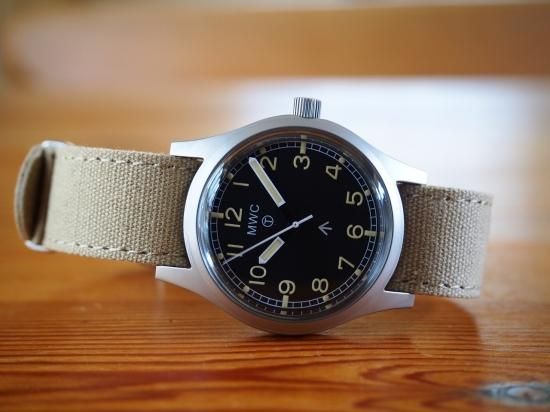 MWC W10（6BB）タイプ　ミリタリーウォッチ　 オマケのNATOベルト付き MWC ミリタリー ウォッチ カンパニー 36mm メンズ 腕時計 W10B