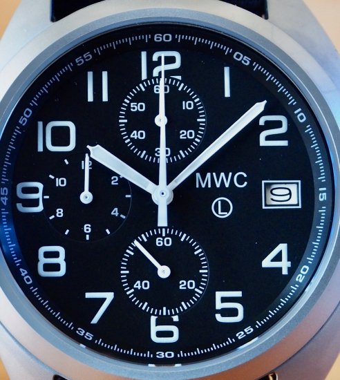 MWC時計 メンズ腕時計 RAF 英国空軍 ミリタリー クロノグラフ