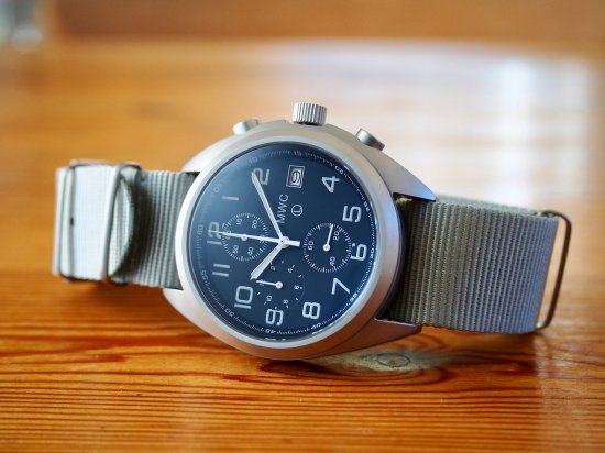 MWC時計 メンズ腕時計 RAF 英国空軍 ミリタリー クロノグラフ ハイブリッド 欧州 NATO