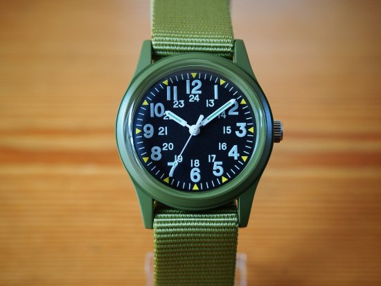 MWC時計1960-70s ベトナム戦争モデル オリーブ- MWC時計専門店~UNLIMITED |  アメリカ軍やドイツ軍やイタリア軍やフランス軍の軍用時計
