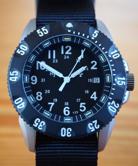 ミリタリーウォッチカンパニーMWCの軍用時計 チタンType 6 自動巻サファイアトリチウムGTLS　- MWC時計専門店~UNLIMITED |  アメリカ軍やドイツ軍やイタリア軍やフランス軍の軍用時計