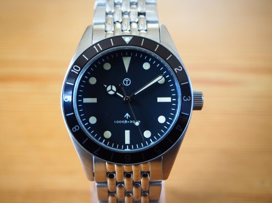 ミリタリーウォッチ MWC時計 1960s 39mm ハイブリッド 300m ダイバーズ サブマリーナ ステンブレスレット メカクォーツ SEIKO  VH31