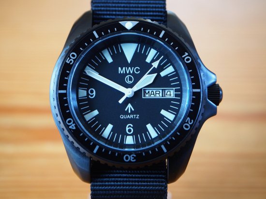 MWC ダイバーズウォッチ PVD Military Divers Watch閉じる - 腕時計 ...