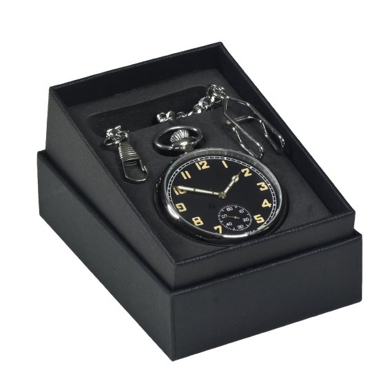 New】MWC時計 ミリタリー懐中時計 WW2 第二次世界大戦 RAF 英国空軍 USAAF 米国陸軍航空軍１７石手巻き ポケットウォッチ