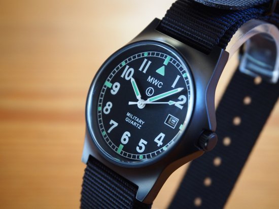 MWC時計 G10LM デート モデル PVD NATOダイアル- MWC時計専門店~UNLIMITED |  アメリカ軍やドイツ軍やイタリア軍やフランス軍の軍用時計