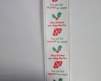 イギリス バスチケット ヒイラギ Ju Co 海外紙もの 輸入雑貨 ラッピング用品 アンティークのお店 イギリス バスチケット ヒイラギ Ju Co 海外紙もの 輸入雑貨 ラッピング用品 アンティークのお店