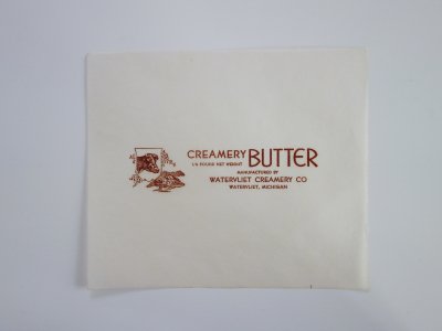 バターの包み紙 CREAMERY - Ju-co 海外紙もの・輸入雑貨・ラッピング