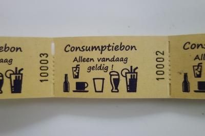 オランダ ドリンクチケット イエロー 20枚 - Ju-co 海外紙もの・輸入