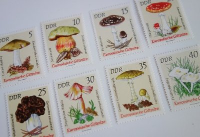 ドイツ きのこの切手 1974 - Ju-co 海外紙もの・輸入雑貨・ラッピング ...