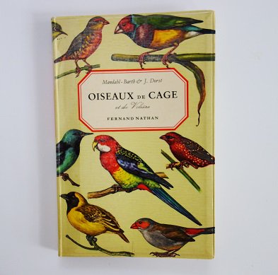 フランス 鳥図鑑 OISEAUX de CAGE - Ju-co 海外紙もの・輸入雑貨