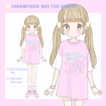 <img class='new_mark_img1' src='//img.shop-pro.jp/img/new/icons1.gif' style='border:none;display:inline;margin:0px;padding:0px;width:auto;' />029AMTDOS BIG TEE DRESS
