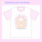 036AMTDOS BIG TEE DRESS