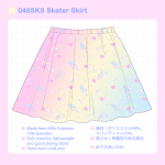 <img class='new_mark_img1' src='//img.shop-pro.jp/img/new/icons1.gif' style='border:none;display:inline;margin:0px;padding:0px;width:auto;' />046ASKS Skater Skirt