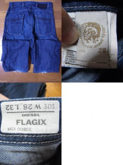 DIESEL ディーゼル ＦＬＡＧＩＸ ００８ＧＥ サイズ：W28 L32 【中古