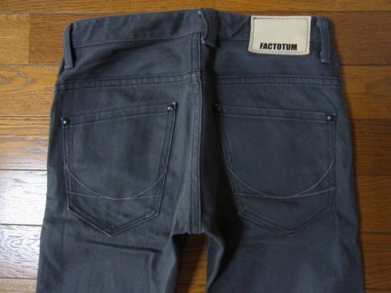 FACTOTUM ファクトタム デニムパンツ サイズ：28 【中古】 古着 メンズ