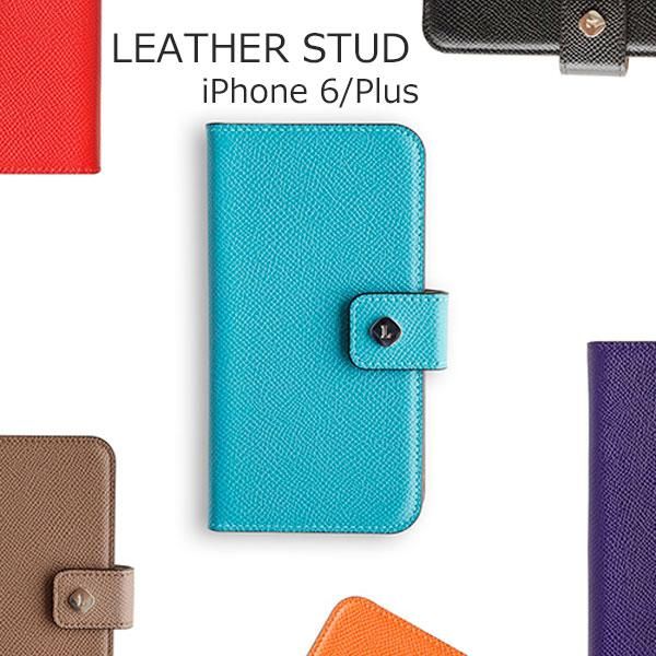 Invitel Iphone6 6s 6plus 6splusケース 手帳型 Leatherstud 全6色の