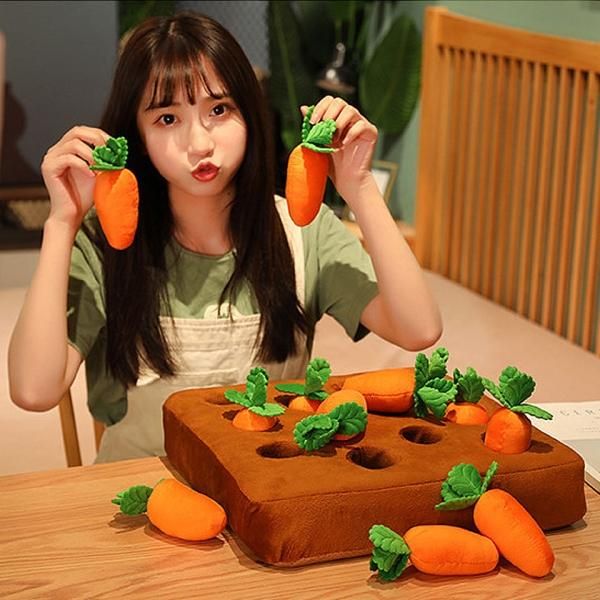 ペット早食い防止おもちゃ(にんじん畑)の通販｜ケイララ