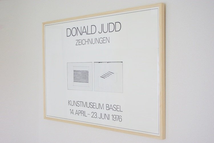 Donald Judd ポスター ドナルド ジャッジ アクタス コンランショップ