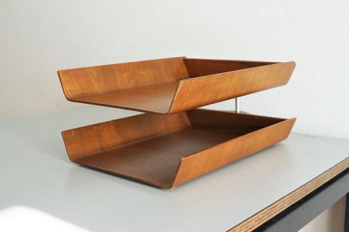 Double Letter Tray<br>Florence Knoll