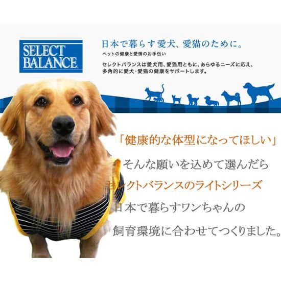 セレクトバランス スリム 肥満犬用 凄まじ チキン小粒 3kg×4個