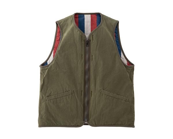 [visvim] IRIS LINER VEST [ACOUSTICROCK] 札幌