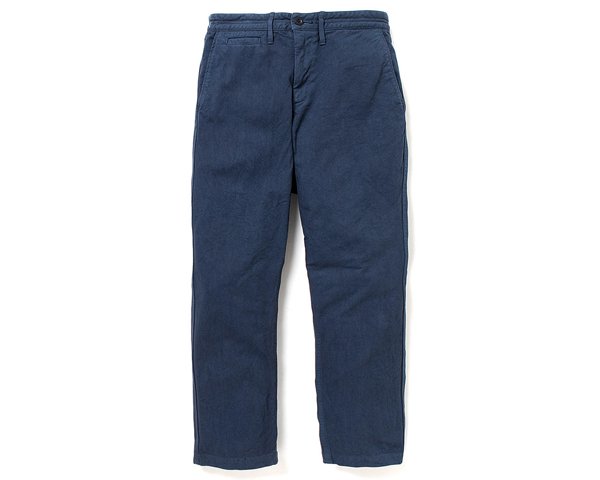 nonnative] DWELLER CHINO TROUSERS 01 COTTON CHINO CLOTH OVERDYED