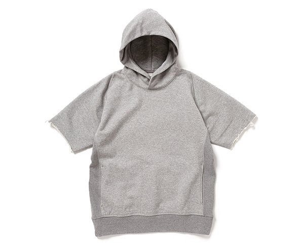 nonnative] DWELLER S/S HOODY COTTON SWEAT OVERDYED VW