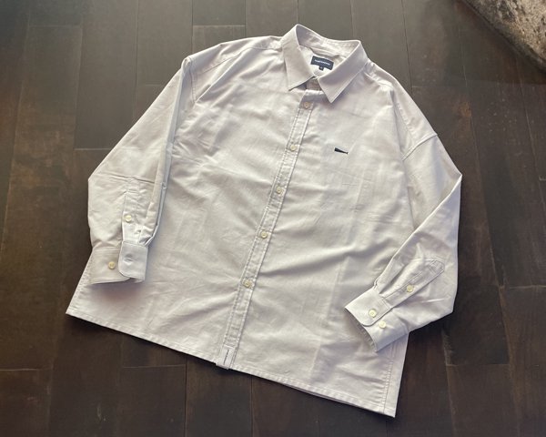 DESCENDANT] TIDE OXFORD LS SHIRT FULL [ACOUSTICROCK] 札幌