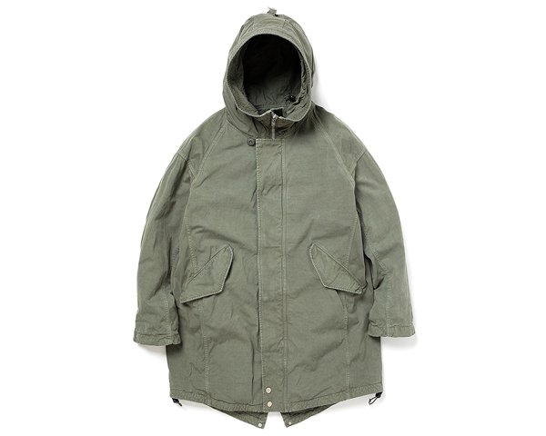 [nonnative] TROOPER HOODED COAT COTTON WEATHER WITH GORE-TEX INFINIUM®  OVERDYED VW [ACOUSTICROCK] 札幌