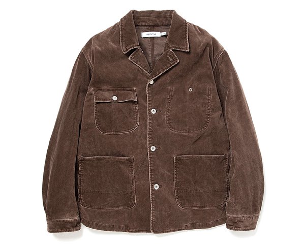 nonnative] RANCHER JACKET T/C CORD SULFUR DYED VW [ACOUSTICROCK] 札幌