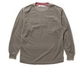 [nonnative] DWELLER L/S TEE WOOL T/C JERSEY