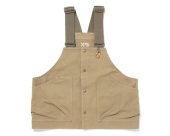 <img class='new_mark_img1' src='https://img.shop-pro.jp/img/new/icons1.gif' style='border:none;display:inline;margin:0px;padding:0px;width:auto;' />[hobo] PLAY VEST COTTON CANVAS VINTAGE WASH