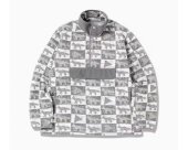 [and wander] MAISON KITSUNÉ  and wander fox checkers fleece pullover