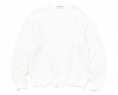 [nonnative] RANCHER L/S SWEATER C/N MESH