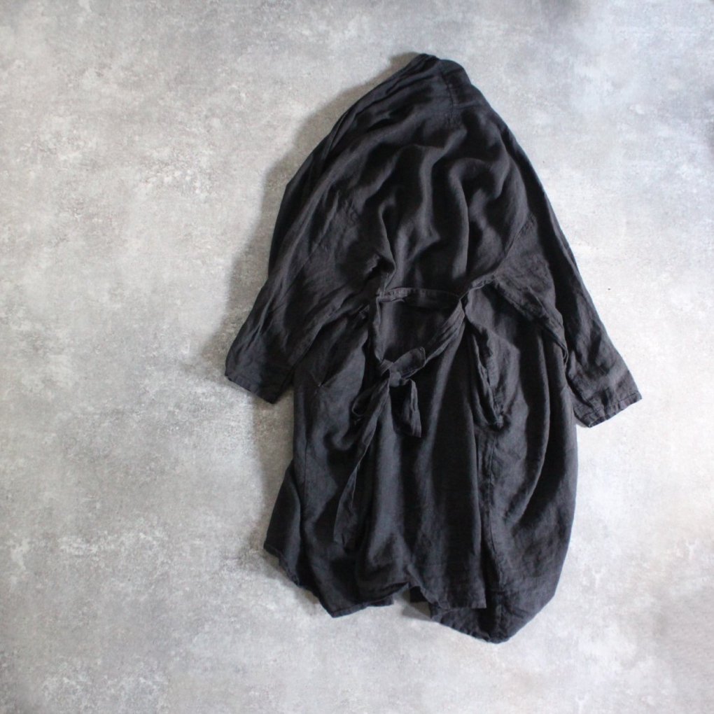 linen robe coat