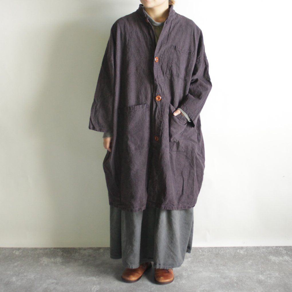 vintage cocoon coat /二人静