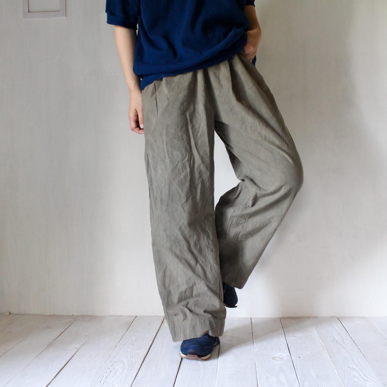 saji straight easypants / Ϸݿ