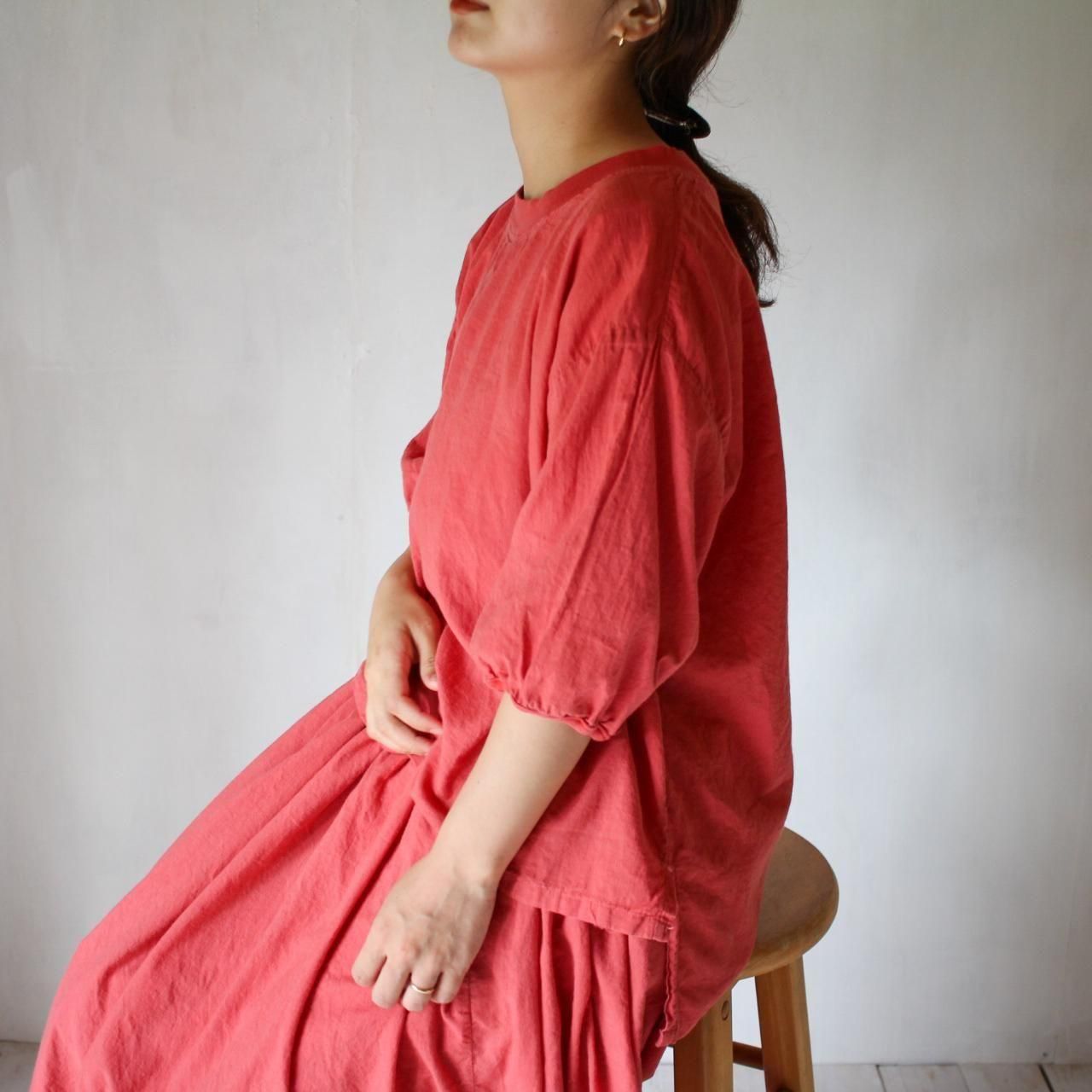 茜染め - ISTIST -草木染めの服- naturalcolor/design
