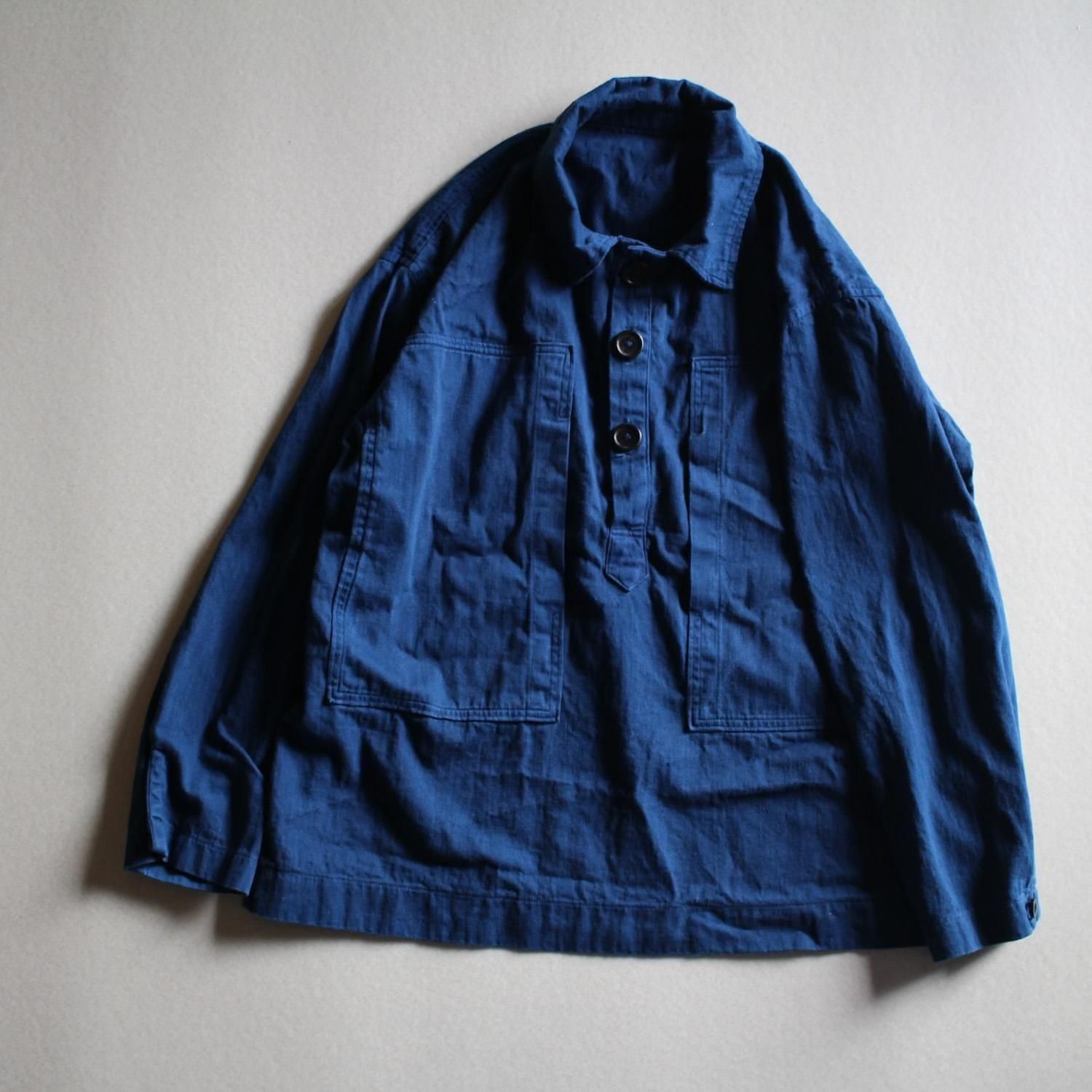 sabi  denim pullover shirt / Ŀ