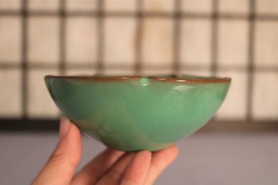 小鉢「緑釉」 - 現川焼の伝統を守る全国唯一の窯元・臥牛窯の