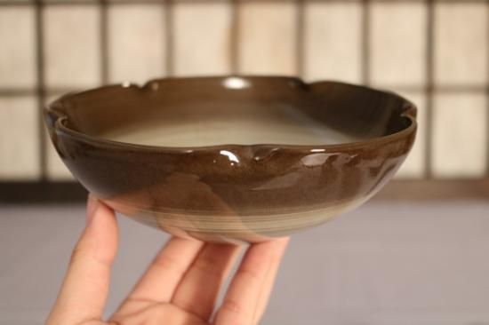 5寸菓子鉢「鷺草」 - 現川焼の伝統を守る全国唯一の窯元・臥牛窯