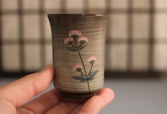 小湯呑「女郎花」 - 現川焼の伝統を守る全国唯一の窯元・臥牛窯の通販