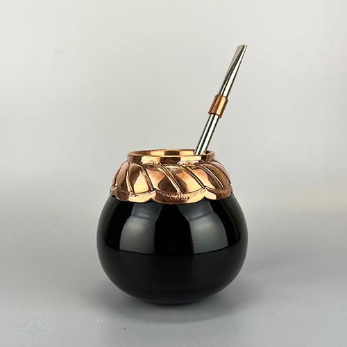 CERAMICA COBRE CINCELADO BLACK-A - AIRAUDO PLATERO