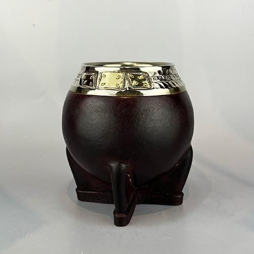TORPEDO ALPACA CINCELADO Y BRONCE BROWN-A MDU1
