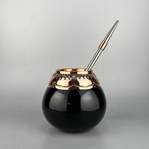 CERAMICA COBRE CINCELADO BLACK - AIRAUDO PLATERO