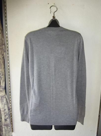 JUST シルク混 ギャザーデザイン Vネックニット グレー MaxMara STUDIO JUST シルク混 ギャザーデザイン Vネックニット グレー MaxMara