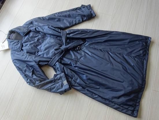 GREENT キルティングトレンチコート CAMELUXE 紺 'S MaxMara CUBE