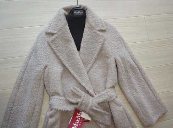 DANILA アルパカ素材 ローブコート グレージュ MaxMara STUDIO