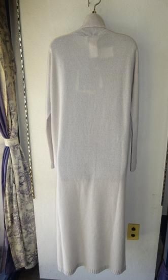 マックスマーラステュディオ　カシミヤ　タートルニット　ワンピース Max Mara studio カシミヤ100 %タートルニットワンピース L