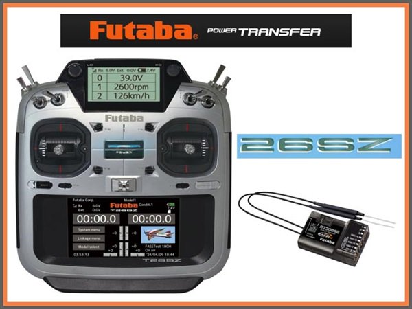 ☆新登場 FUTABA [00008718-3] T26SZ ヘリ用T/Rセット - JA PRODUCT